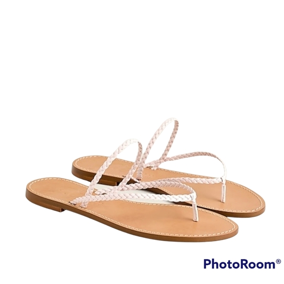 J. Crew Capri Braided Strap flip flops - Picture 2 of 5